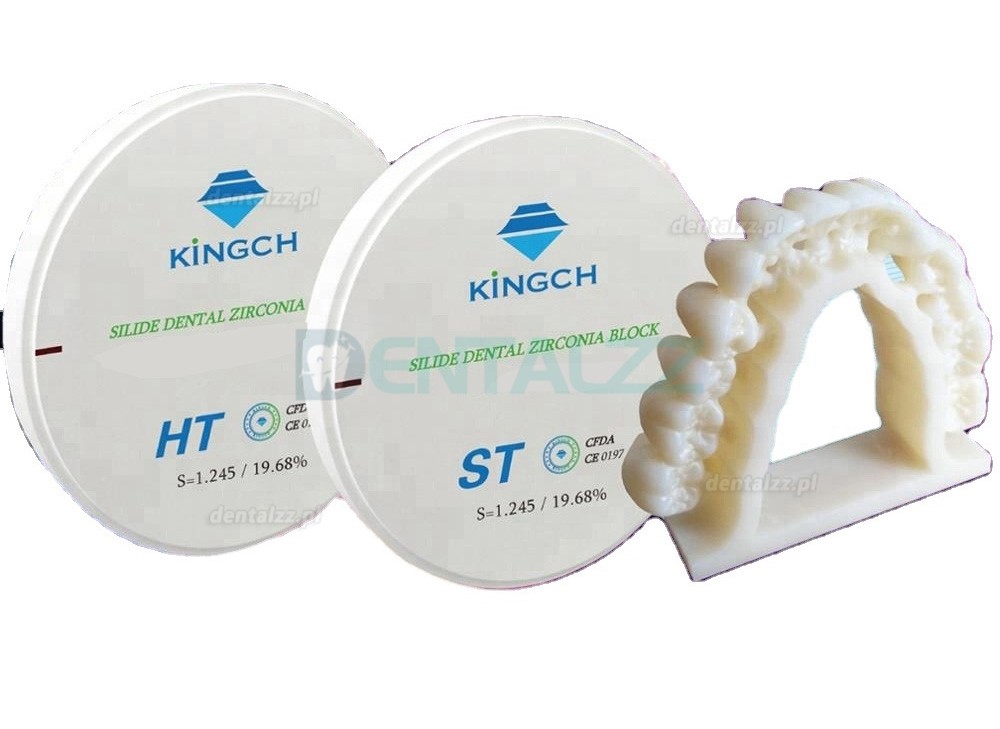 1 szt. Wielowarstwowy bloczki cyrkonowe dentystyczny z tlenku cyrkonu ST-M CAD/CAM Ceramiczny blank